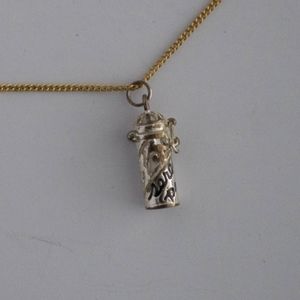 Note in charm-necklace charm